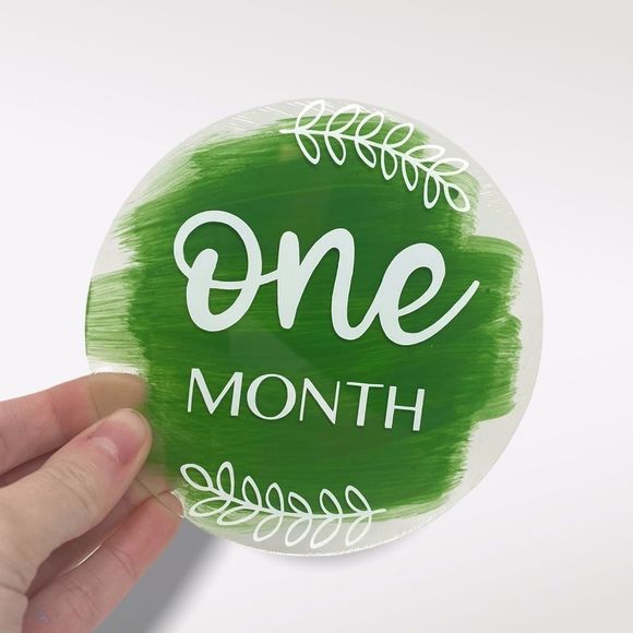 🆕 Baby Unisex Monthly Milestone Markers - Picture 4 of 8